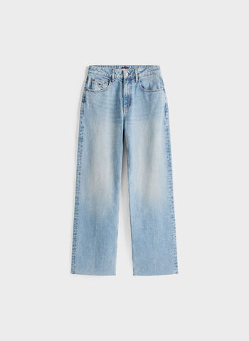 JEANS MIA RELAXED A VITA MEDIA, 1A5 CHIARO, small