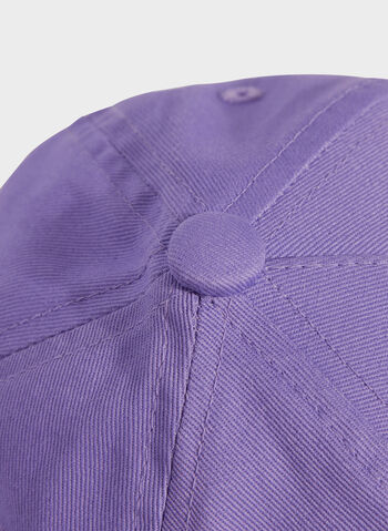 CAPPELLO CON LOGO RAGAZZA, PURPLE, small