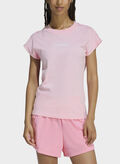 T-SHIRT LINEAR LOGO, - PINK, thumb