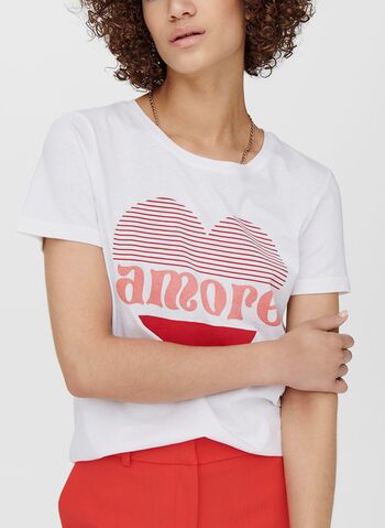 T-SHIRT CON STAMPA GRAFICA, , small