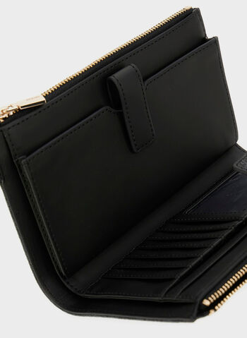 PORTAFOGLIO LAUREL SIGLATO, CLO BLK, small