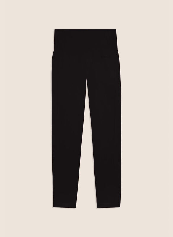 LEGGINGS SEAMLESS 7/8, N BLK, medium
