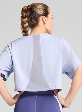 MAGLIA A RETE CLOUDSPUN, 47 LILLA, small