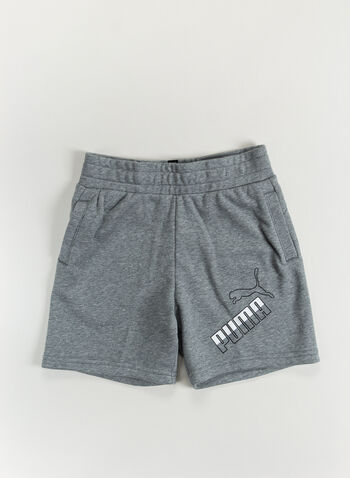 SHORTS CON LOGO AMPLIFIED YOUTH, 03GREY, small