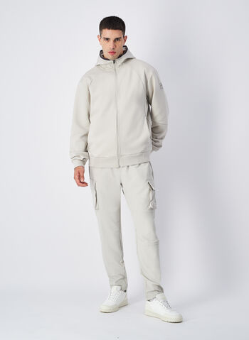 FELPA FULL ZIP CON LOGO, , small