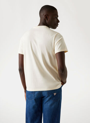 T-shirt con logo frontale, , small