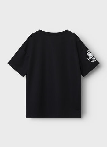 T-SHIRT NILA NEW YORK RAGAZZO, BLACK, small