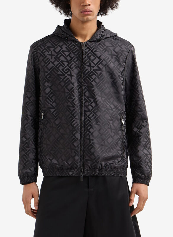 GIUBBOTTO ALLOVER, FC013 BLK, medium