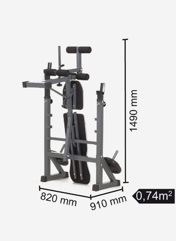 PANCA PESI WBK-60 RICHIUDIBILE, NG, small