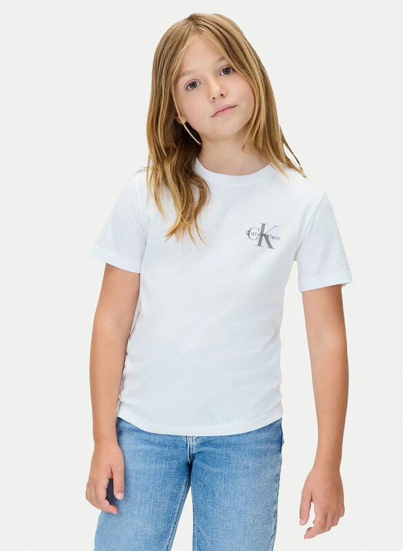 T-SHIRT MONOLOGO RAGAZZO, YAF WHT, medium