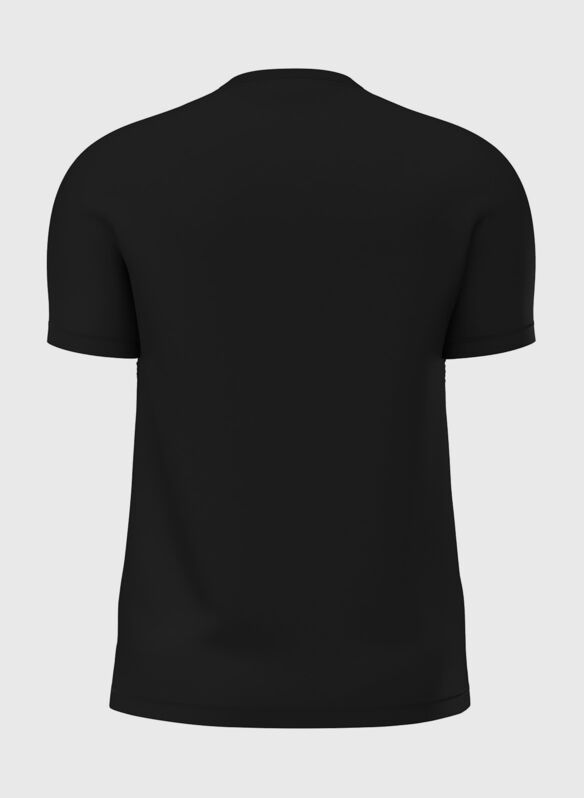 T-SHIRT LOGO TRIANGOLO, JBLK BLK, medium