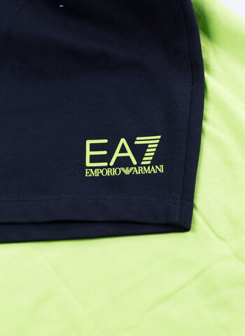 COMPLETINO T-SHIRT+ SHORTS RAGAZZO, 28BM LEMONBLK, small