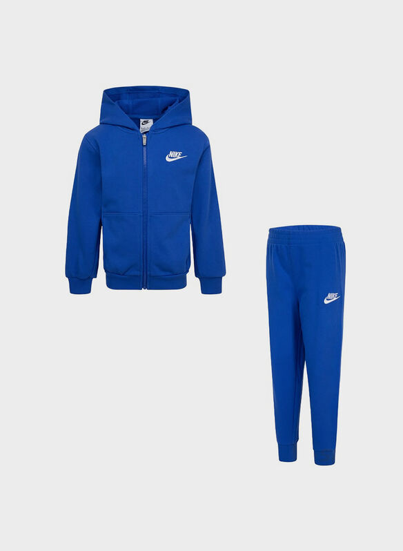 TUTA FULL ZIP CLUB ESSENTIAL BAMBINO, U89 ROYAL, medium