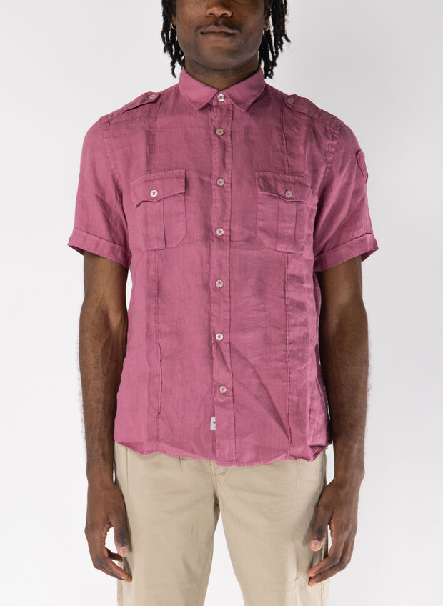 CAMICIA A MANICA CORTA BENSON, 757 CIPOLLA, large