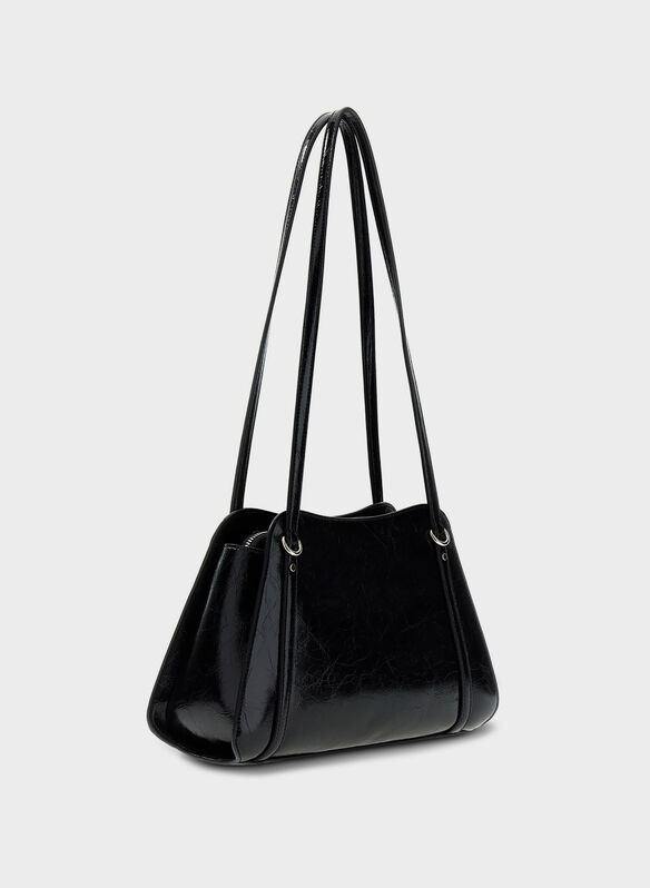BORSA XENA MINI SHOPPING, BLA BLK, medium