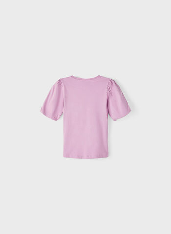 T-SHIRT FIONE RAGAZZA, SMOKY GRAPE ROSA ANTICO, small