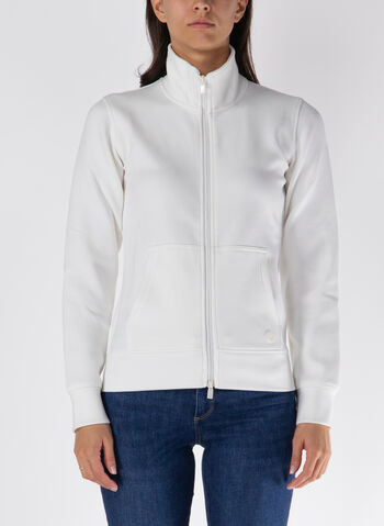 FELPA FULL ZIP VANE, 115XXP WHT, small