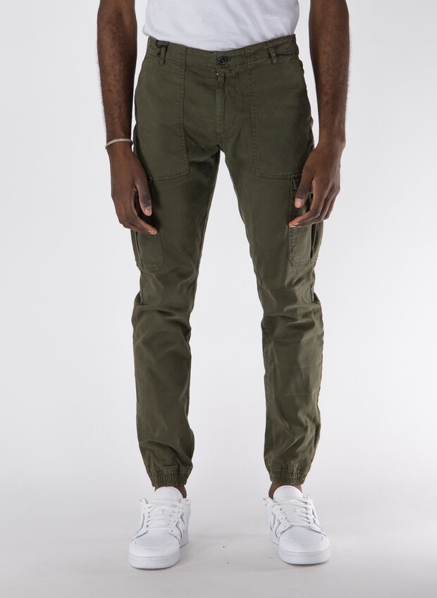 PANTALONE CARGO, MILITARY, large