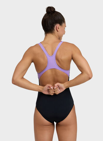 COSTUME PRO BACK BRA LOGO, 590 BLKLAVANDA, small