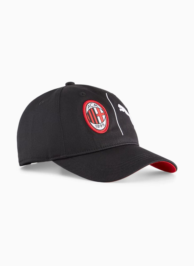 CAPPELLO VISERA AC MILAN, 01 BLKRED, large