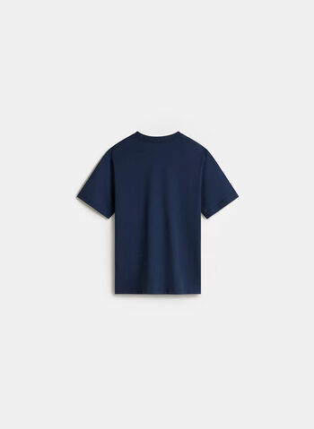 T-SHIRT CLASSIC RAGAZZO, NVY, small