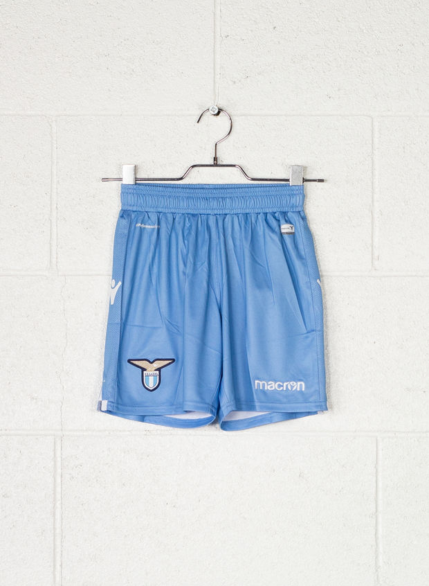 MACRON PANTALONCINO GARA HOME SS LAZIO 2018-19 JUNIOR Azzurro Bambino |  Sport85