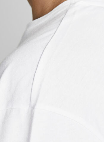 T-SHIRT NOA MANICHE LUNGHE, WHITE RELAXED, small