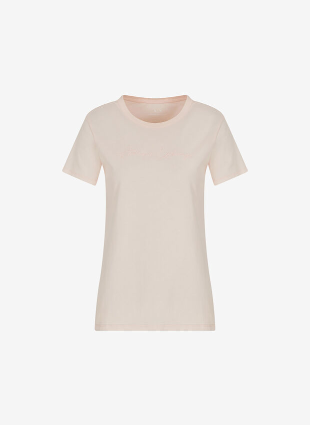 T-SHIRT RICAMO, U4105 ROSE, large