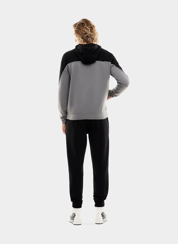 TUTA ATHLETIC FULL ZIP, M8014 GREYBLK, small