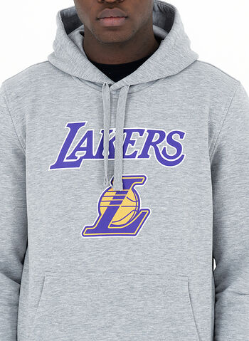 FELPA HOODIE LOS ANGELES LAKERS, GREY, small