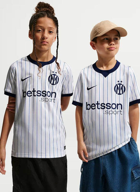 MAGLIA INTER AWAY UFF 26-27 JUNIOR, 101 WHTBLUE, medium