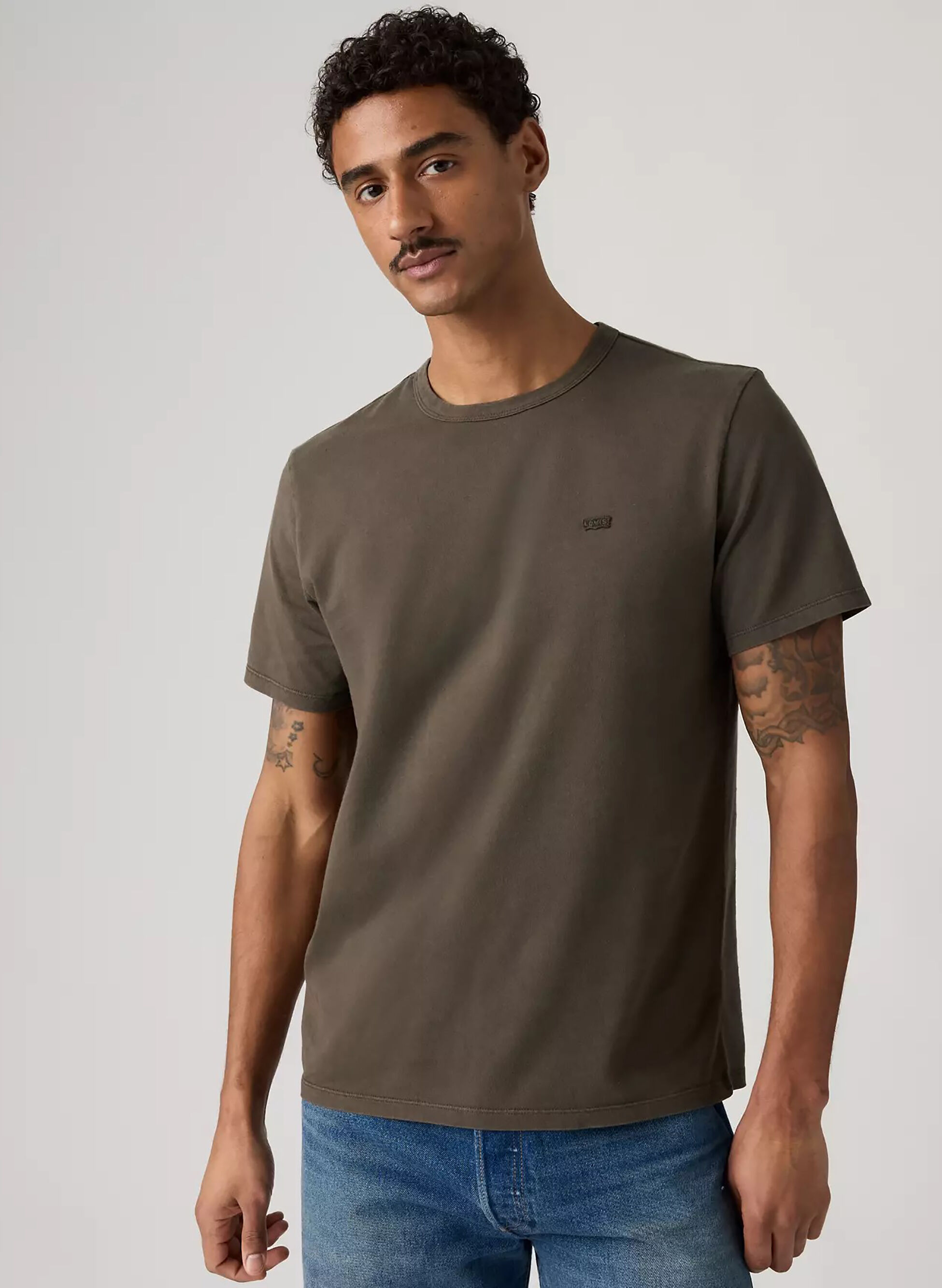 T-Shirt Micro Logo Tonal