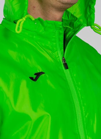 GIACCA IRIS WINDBREAKER, GREENFLUO, small