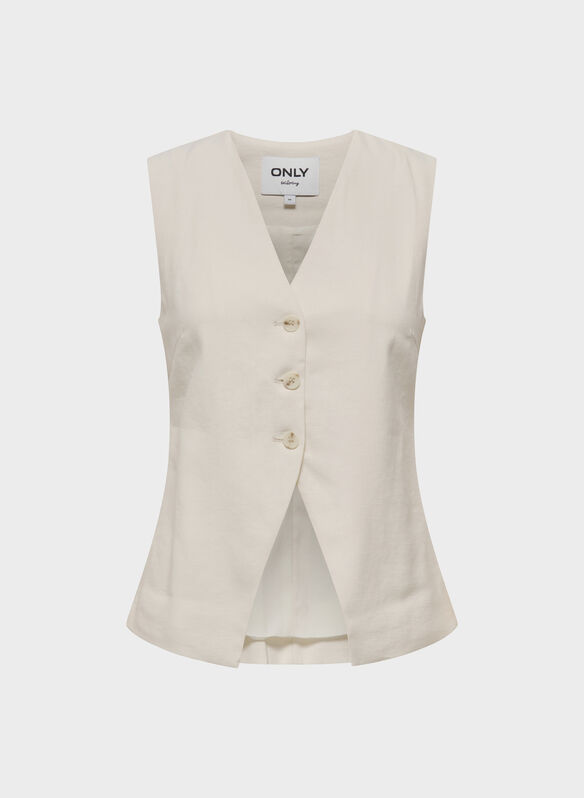 GILET ONLTILA, CLOUD DANCER, medium