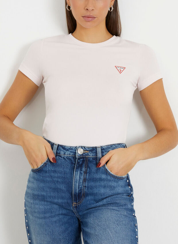 T-SHIRT MICRO LOGO LATO CUORE, , large