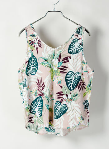 TOP PRINTED FLOREALE, ROSE, small
