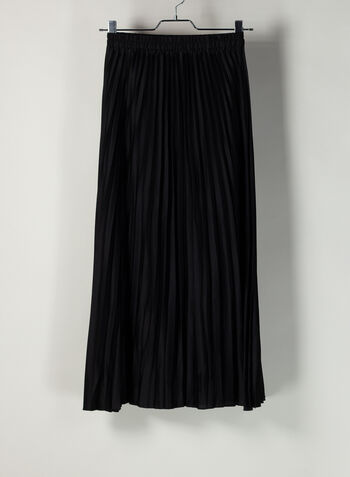 GONNA LUNGA PLISSETTATA, 99BLK, small