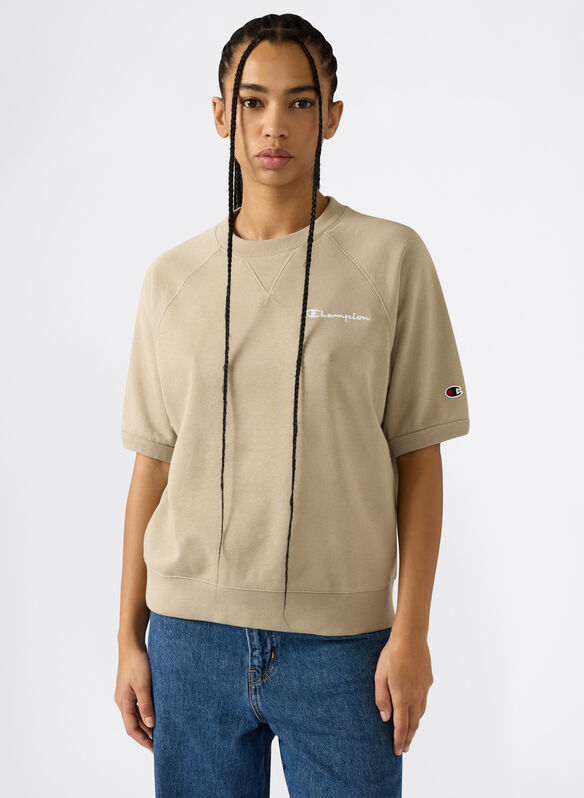 FELPA LEGGERA GIROCOLLO ICONS, MS041 DUN, medium