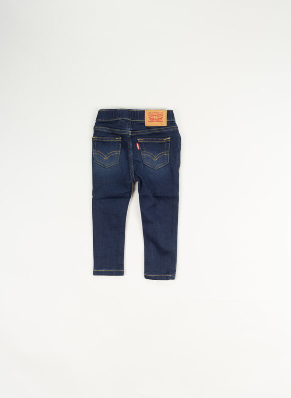 JEANS 5T STRETCH DOBBY SKINNY INFANT, D0F SCURO, medium