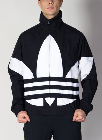 GIACCA TRACK BIG TREFOIL, BLKWHT, small