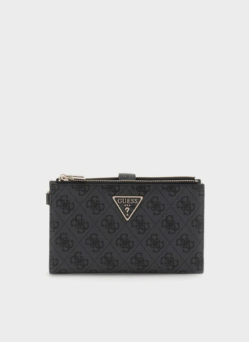 PORTAFOGLIO LAUREL SIGLATO, CLO BLK, small