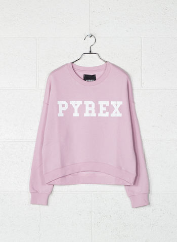 FELPA CROP GIRO BIG LOGO, CIPRIA, small