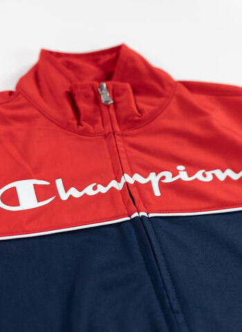 TUTA FULL ZIP RAGAZZO, RS046 NVYRED, small