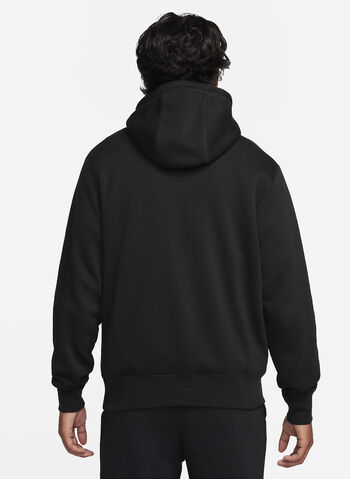 FELPA HOODIE NIKE CLUB, 010 BLK, small