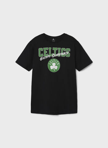 T-SHIRT FARAI NBA RAGAZZO, BLACK, small