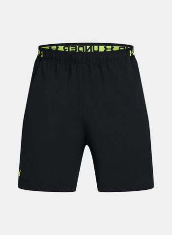 SHORTS VANISH WOVEN 6IN, 0009 BLKGREEN, small