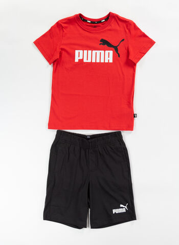 COMPLETO T-SHIRT + SHORT RAGAZZO, 21 RED, small