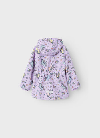 GIUBBOTTO MAXI UNICORN BAMBINA, ORCHID BLOOM ORCHIDEA, small
