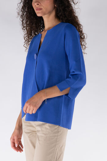 GIACCA ASIMMETRICA PUNTO MILANO, 74 PERVINCA, small