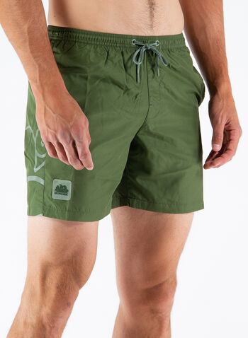 COSTUME BOXER ESSEX 16 LOGO STAMPATO, 302 DARKARGREEN, small